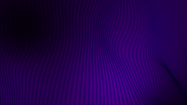 Κινούμενα Purple Χρώμα Αργή Κίνηση Γραμμές Λωρίδα Σκούρο Φόντο — Αρχείο Βίντεο
