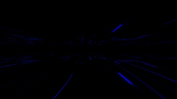 Animated Eenvoudige Elegante Blauwe Kleur Verloop Minimale Achtergrond Videoclip