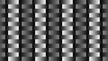 Altıgen desen üzerinde hareket eden canlandırılmış beyaz çizgiler Siyah renk arkaplanı