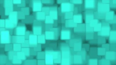 Canlandırılmış Basit ve zarif kare kutu desenli geometrik arkaplan, bokeh kare arkaplan