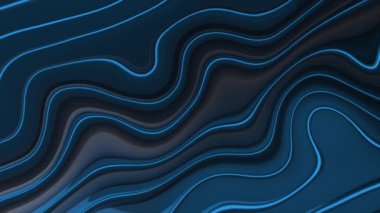 Animasyon yüksek teknoloji Royal mavi renk neon diyagonal çizgiler teknolojik soyut model arka plan