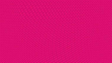Canlandırılmış Magenta kırmızı rengi basit dairesel noktalar minimal geometrik döngülü arkaplan
