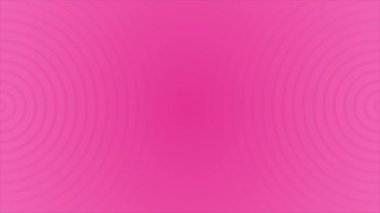 Canlandırılmış Basit ve zarif dairesel çizgiler Magenta kırmızı renkli geometrik döngü arkaplan