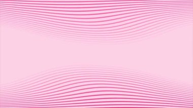 Dalgalı desenli en küçük geometrik arkaplan ile canlandırılmış kırmızı paralel çizgiler