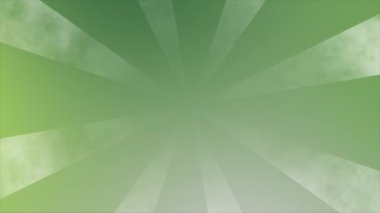 Canlandırılmış Modern karikatür tarzı merkezi yoğunlaştırılmış dönüşümlü çizgiler yeşil fütürist radyal döngü arka planı