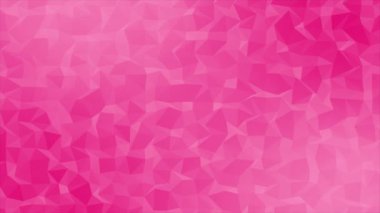 Animasyon kırmızısı soyut düşük poli tasarımı karmaşık geometrik döngü arkaplanı sallıyor