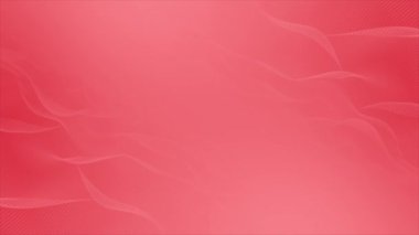 Profesyonel kullanım için canlandırılmış kırmızı renk dalgalı desen basit ve zarif fütüristik arkaplan