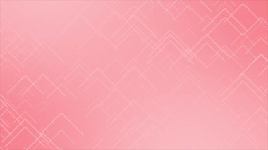 Sunum için canlandırılmış kırmızı renk basit ve zarif geometrik fütüristik arkaplan