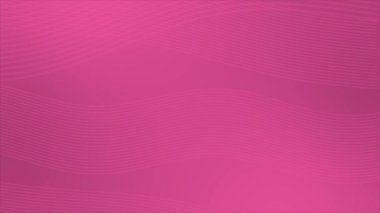 Canlandırılmış basit Magenta kırmızı rengi minimal geometrik desen dalgaları döngüsü tabanlı arkaplan