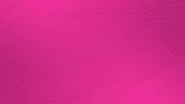 Canlandırılmış basit Magenta kırmızı rengi minimal geometrik desen dalgaları döngüsü tabanlı arkaplan