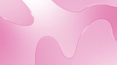 Canlandırılmış Basit ve klas Magenta kırmızı renk minimal geometrik döngülü arkaplan