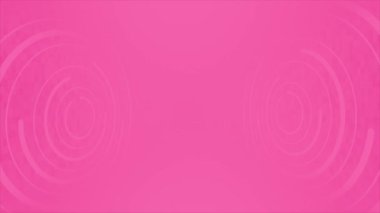 Canlandırılmış Magenta kırmızı renk 3d boş boşluk dairesel disk teknolojisi arkaplanı