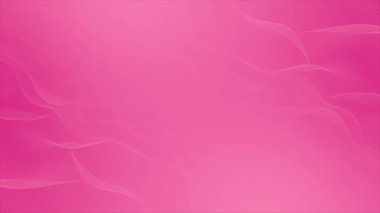 Profesyonel kullanım için canlandırılmış Magenta kırmızı dalgalı desen basit ve zarif fütüristik arkaplan