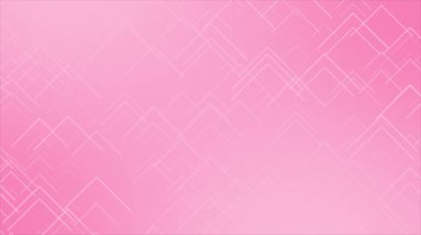 Sunum için canlandırılmış Magenta kırmızı rengi basit ve zarif geometrik fütüristik arkaplan