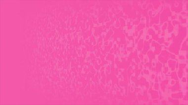 Canlandırılmış Magenta kırmızı renk soyut yüksek teknolojili dijital parçacıklar fütüristik teknoloji arkaplanı akışı