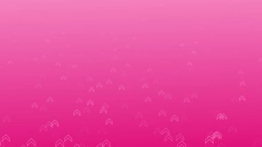 Canlandırılmış Magenta kırmızı rengi yukarı doğru hareket eden basit geometrik eğimli arkaplan