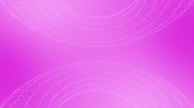 Noktalar ve çizgilerle canlandırılmış Dijital Pembe arkaplan, Pembe renk basit pleksus döngü tablosu