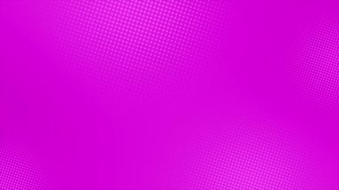 Canlandırılmış Basit ve zarif pembe renk dairesel şekiller geometrik yarım ton noktalar fütüristik döngü arkaplan