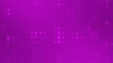 Canlandırılmış Basit ve klas pembe renk küçük daireler geometrik yarım ton noktalar fütüristik döngü arkaplan