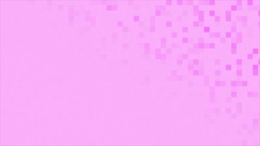 Animasyon pembe renk basit ve klas yüksek teknoloji kutu desenli geometrik teknik arka plan