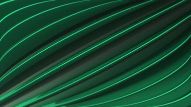 Animasyon yüksek teknolojili turkuaz renkli neon köşegen çizgili teknolojik arka plan