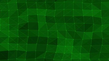  Canlandırılmış soyut çizgiler ve noktalar yavaş yavaş yüksek teknolojili arka plan, gelecekteki şebeke şablon teknolojisi arka planı