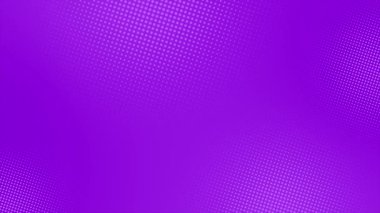 Canlandırılmış basit ve zarif mor renk dairesel şekiller geometrik yarım ton noktalar fütüristik döngü arkaplan