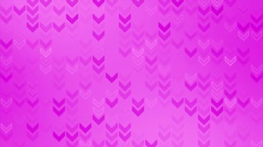 Canlandırılmış basit ve zarif pembe gradyan şekiller yavaş yavaş ortaya çıkıyor ve kayboluyor geometrik fütüristik arkaplan