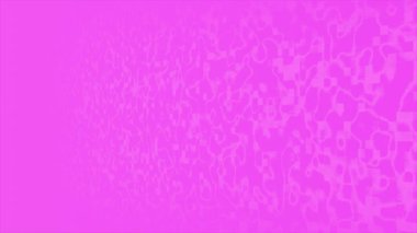  Animasyon Pembe renk soyut yüksek teknolojili dijital parçacıklar fütüristik teknoloji arkaplanı akışı