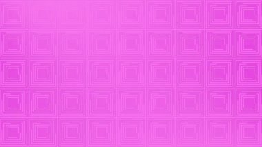  Canlandırılmış Pembe renkli kare kare desen geometrik basit tasarım arkaplanı