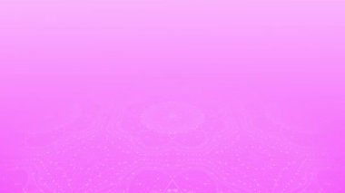 Canlandırılmış Pembe Renk 3d boş boşluk Kaleydoskopik desenli zemin geometrik temiz arkaplan
