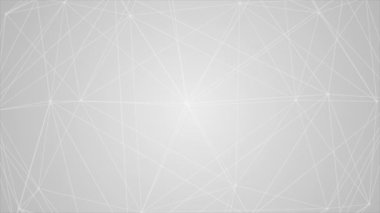 Canlandırılmış Beyaz Renkli Karmaşık Karmaşık Tasarım Soyut Desenli Geometrik Döngü Tablosu