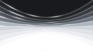 Canlandırılmış beyaz renk. Çoklu ton gradyan palet 3 boyutlu derinlik. Lüks çizgiler, soyut tasarım, tasarlanabilir lüks arka plan.