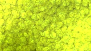 Bokeh ışıkları olan yeşil soyut arkaplan