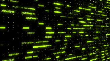 Siyah arka planda siber güvenlik kavramı