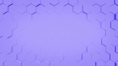 Mor altıgen desen arka plan