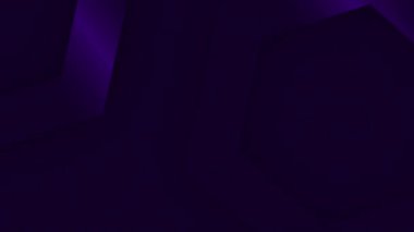 Mor pankart. Soyut geometrik arkaplan. 3d illüstrasyon.