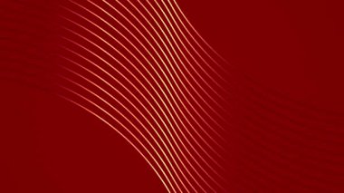 dalga çizgileri olan kırmızı gradyan çizgisi soyut arkaplan.