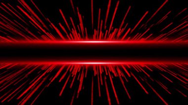 Parlak çizgiler ve ışınlarla soyut arkaplan