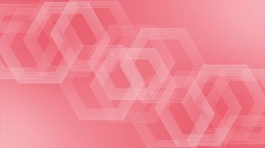 Altıgen ve geometrik elementlerle soyut arkaplan.