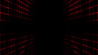 Siyah çizgili kırmızı ışık