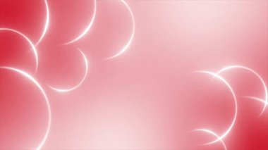 Güzel beyaz dalgalı soyut kırmızı arkaplan