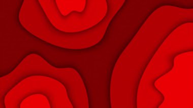 Kalpli soyut kırmızı arkaplan, vektör çizimi