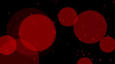 Kırmızı bokeh arka ışık plan