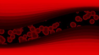 Siyah arka planda kırmızı kan