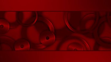 Kırmızı kalpli arka plan.