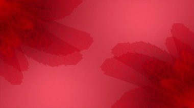 Sonbahar kırmızı yaprakları arka planda. vektör illüstrasyonu