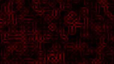 Soyut geometrik süslemeli vektör deseni. Kusursuz tasarım