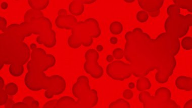 Kırmızı kan damlaları. vektör illüstrasyonu