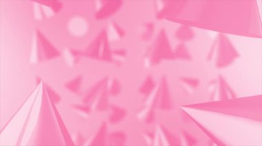 Geometrik şekilli soyut bir arkaplan. 3d oluşturma.